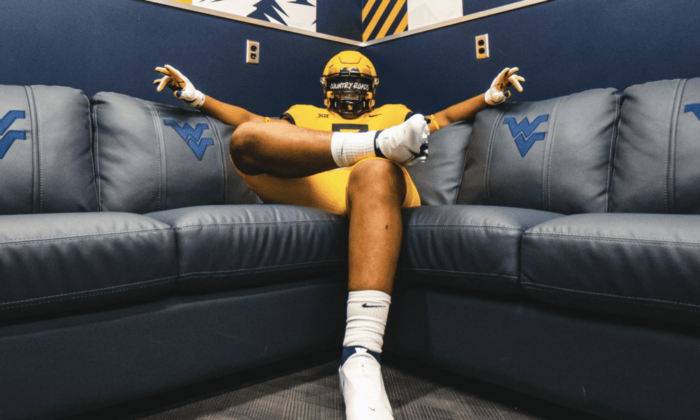 WVU Football DL Quintin Goins